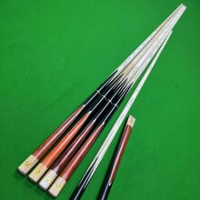 双节杆跨境台球杆桌球杆英美式四分之三3/4球房公杆小头大头杆厂