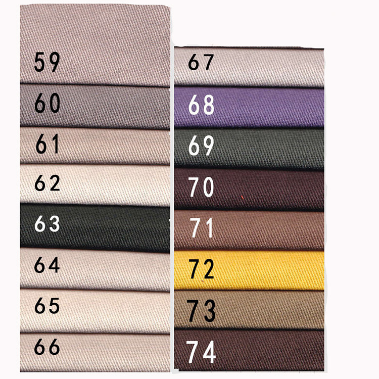Precio de fábrica nueva moda al por mayor 100 algodón material de tela de twill orgánica