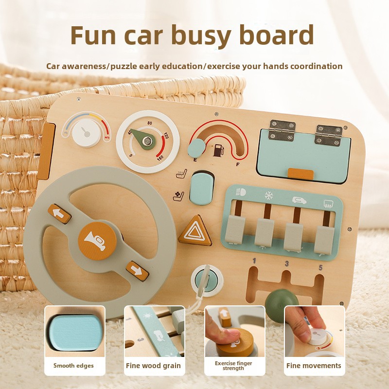 Children's wooden smart toy Montessori