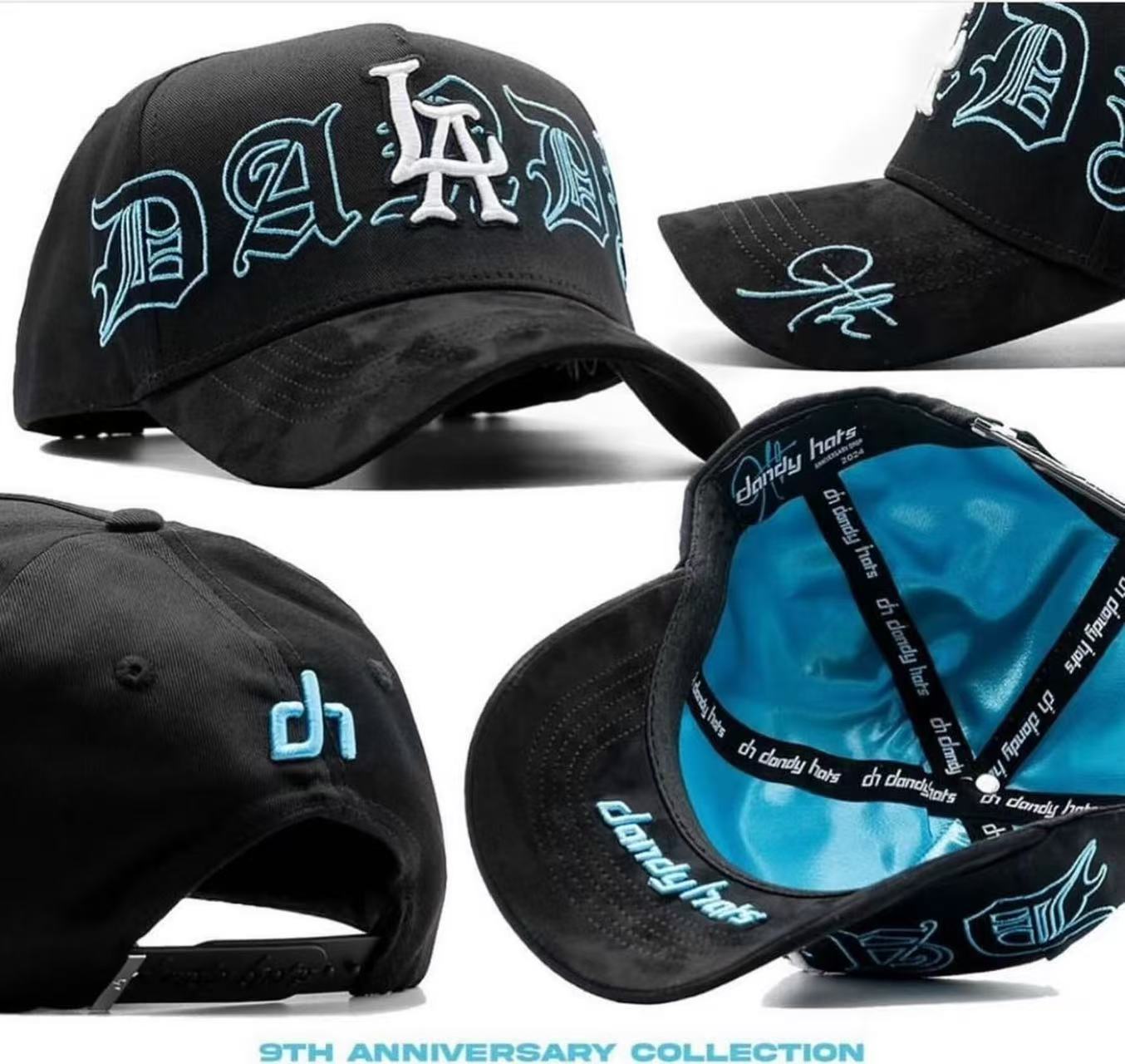 2025 explosión spot DANDY moda hip-hop tendencia gorra gorra de béisbol ajustable comercio exterior transfronterizo al por mayor