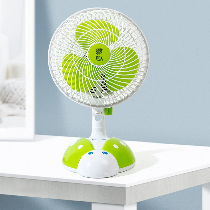 Cartoon table air fan for elementary school students for bed