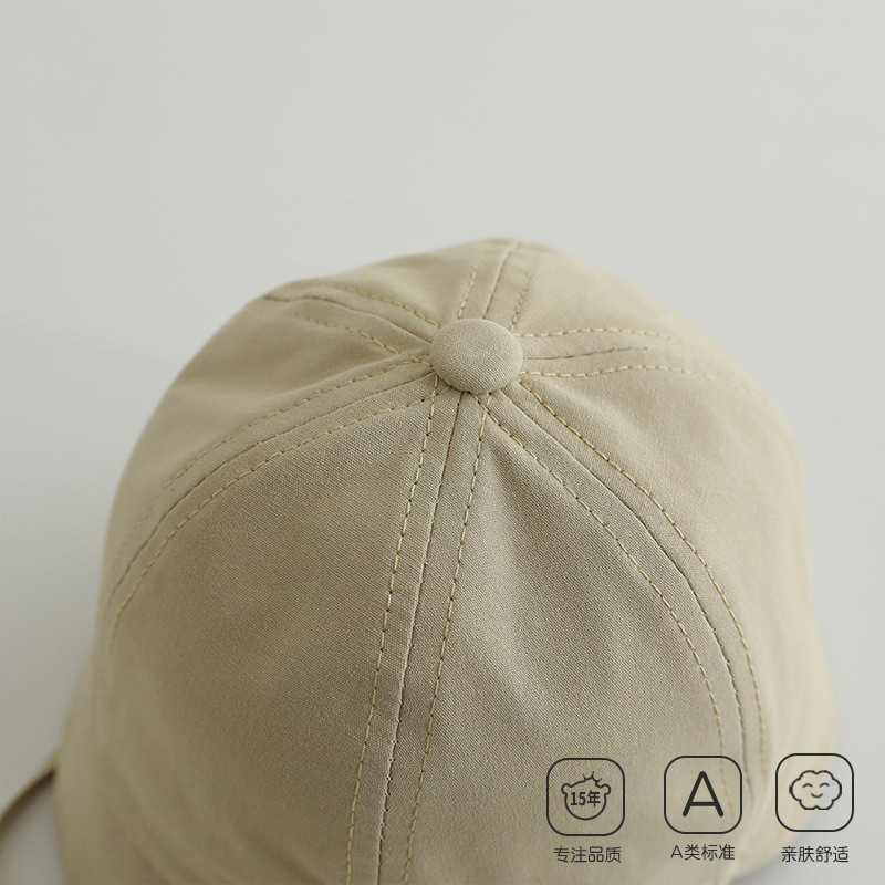 Sombreros para bebés primavera y otoño nuevo algodón para niños sombreros solares sombreros pescadores sombreros para bebés sombreros de boca de pato sombreros