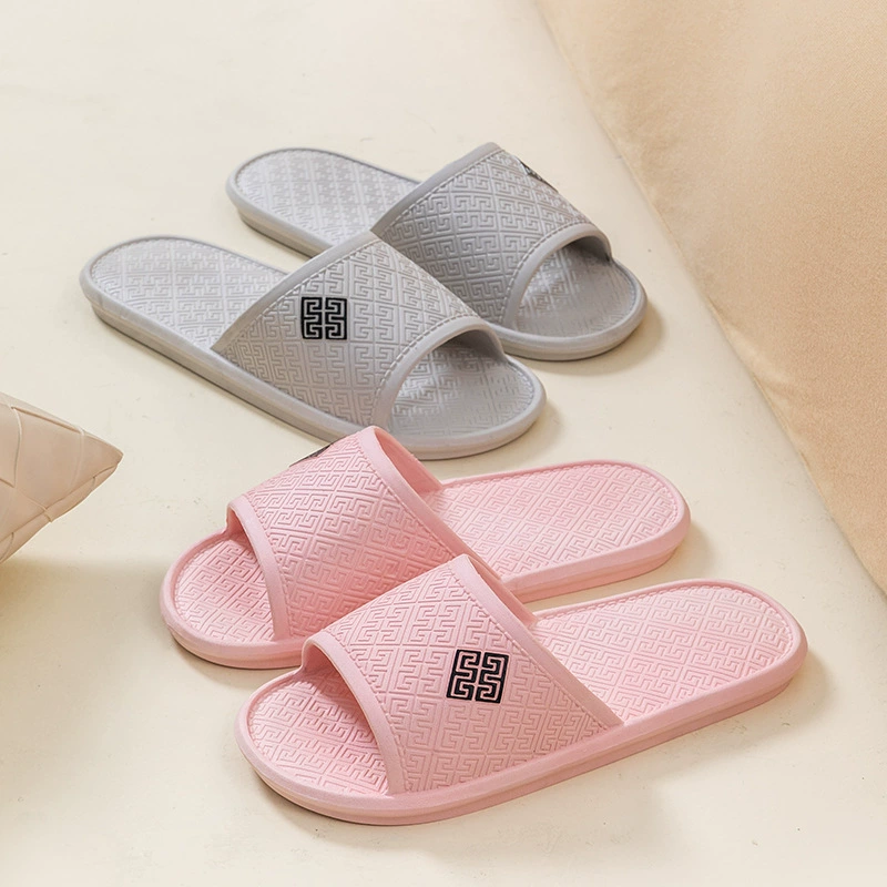 Травяные тапочки пара 2025 новый интерьер домашний отель ванная комната тихая противоскользящая сандалии школьница мужчина