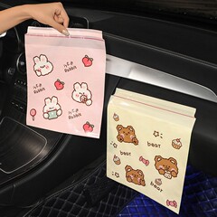 車載ゴミ袋貼り付け式車用ゴミ箱車上折りたたみゴミ清潔使い捨て車内収納