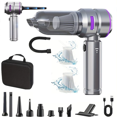 Dust Remover, Small Mini Dust – Tozsoranlar - vacuum-cleaner-121-silver-purple-package-hose-bag-filter-element