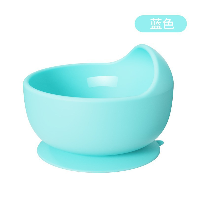 Tazón de fuente completa de Caracol de silicona para bebés vajilla para niños suplemento alimenticio tazón de fuente de alimentación