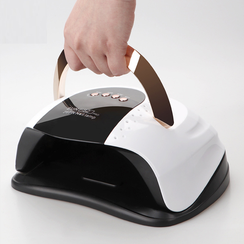 Fabricante Suministra Nueva Lámpara de Uñas de Alta Potencia, Dispositivo Portátil para Curar Gel de Esmalte de Uñas, Máquina de Uñas para Fototerapia.