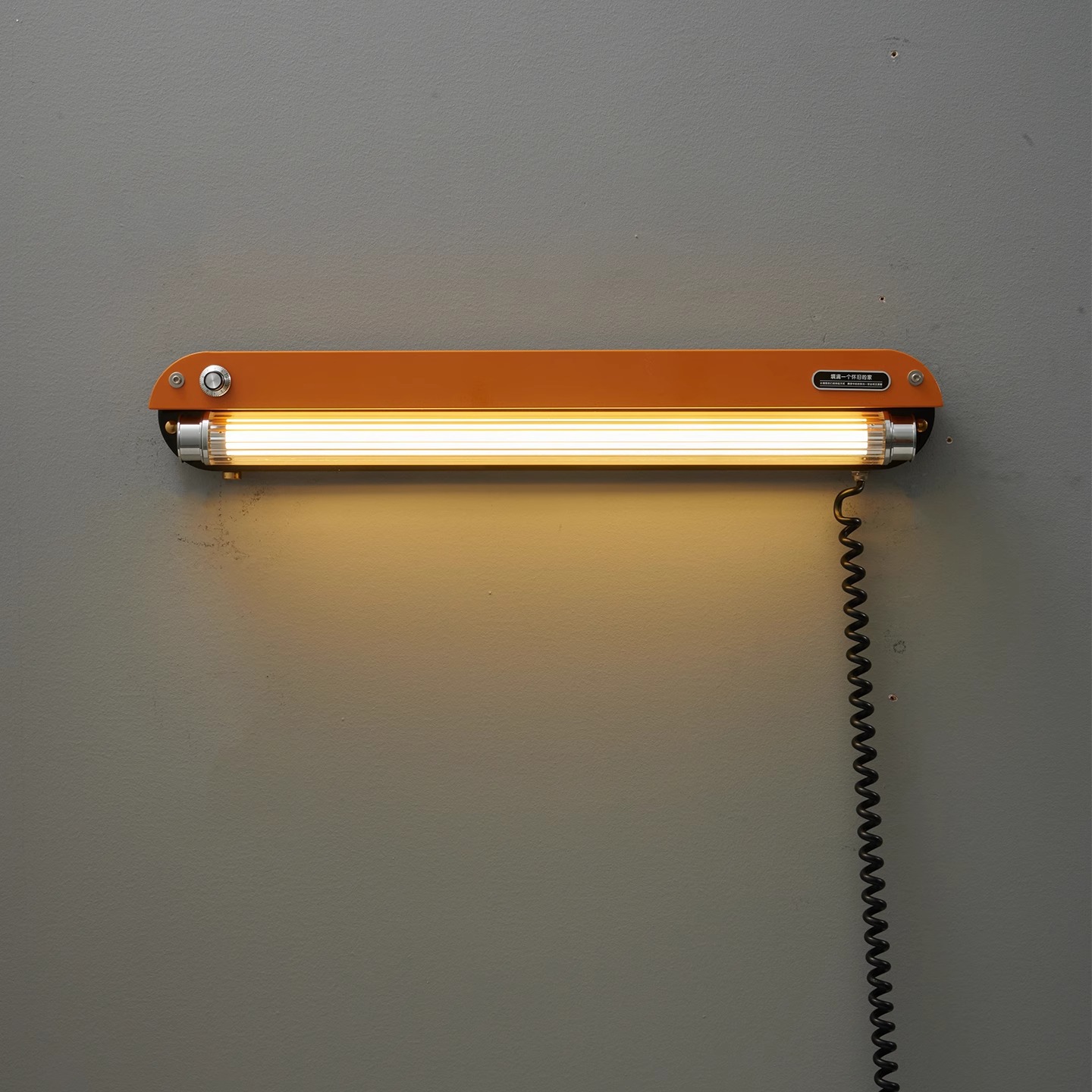 lámpara de pared medieval retro nostálgica dormitorio cabezal de cama pasillo industrial brillo ajustable sin cables estante de lámpara de pared