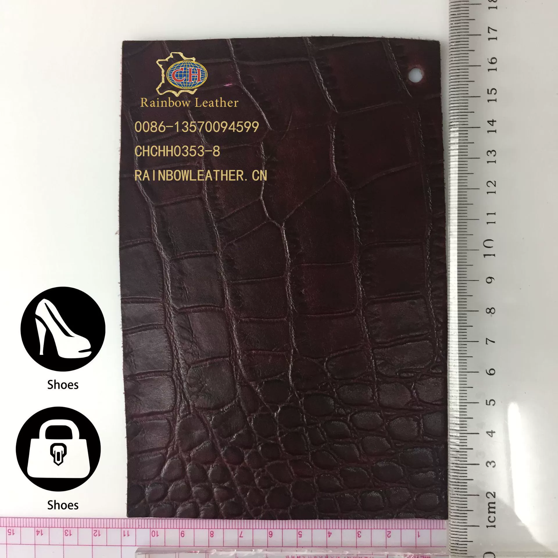 Сумка фуксия из кожи, обувь, натуральная кожа, крокодиловый принт