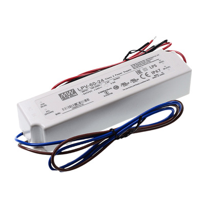 明纬电源 LPV-60-12 60W防水出开关电源