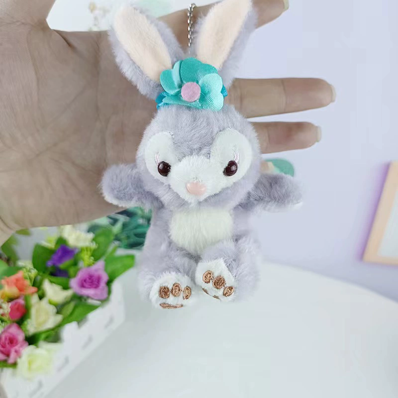 Интернет Красная Звезда Dailou Кролик Плюшевые Куклы Кулон Милый Кролик Мини Кукла Сумка Брелок Висячие Украшения Оптовая