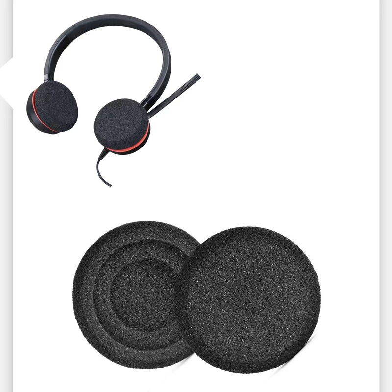 Suitable for Logitech Logitech PC960 H960 H650E h650e earphone cover ear cotton earmuffs