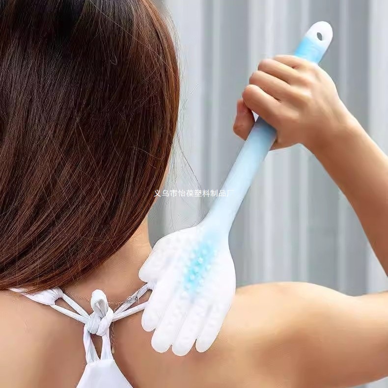 Tablero de palmaditas, martillo de masaje de meridianos, raspado, golpeador de masaje de espalda, martillo de columna cervical, palo de palmaditas de silicona, salud en el hogar