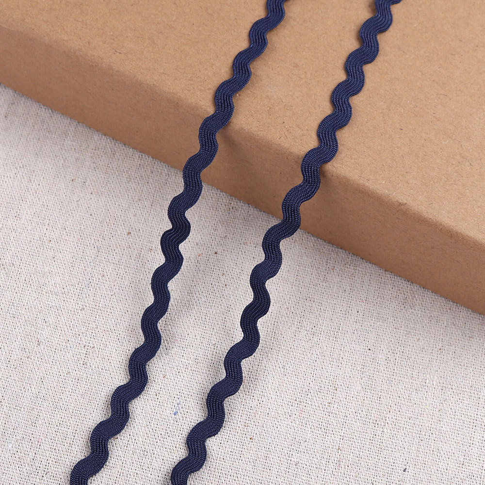 Cinta de polipropileno en S de 5mm, embalaje de regalo, cinta ondulada de color para el hogar, cinta de borde curvo al por mayor