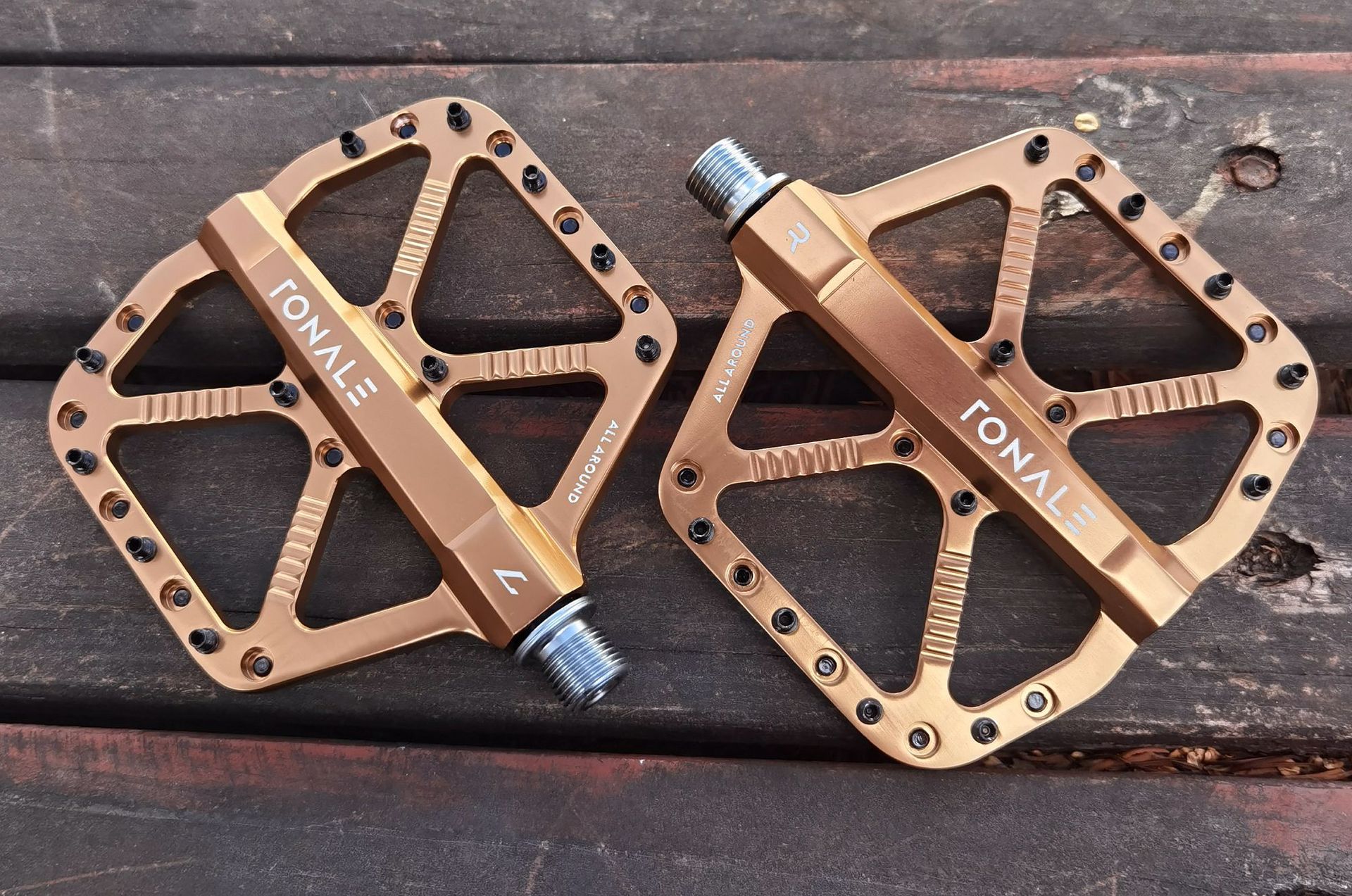MTB Fahrradpedal Titan rutschfeste CNC 3-Lager Aluminiumlegierung Fahrradpedale Radfahren Fußpedale für Mountainbike-Zubehör – Detail 2