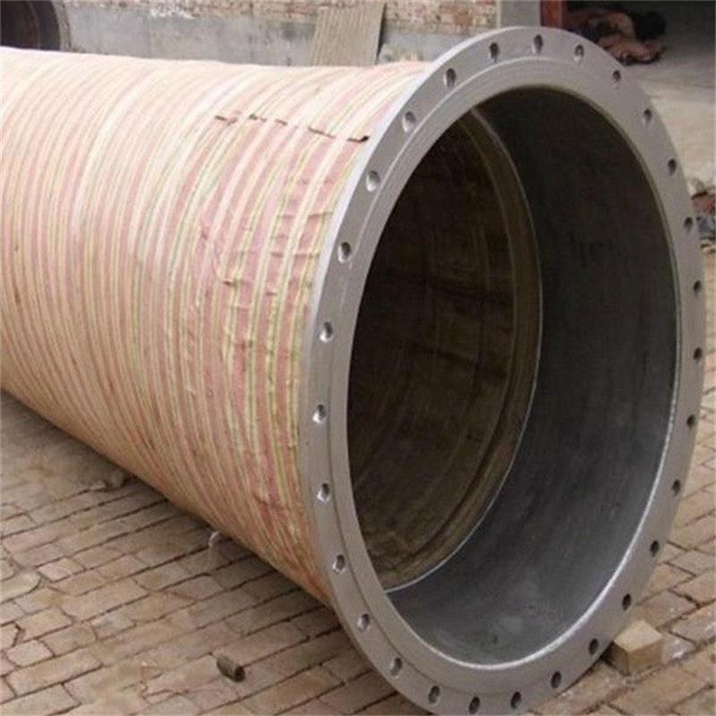 供应 大口径钢丝骨架输水胶管 吸排泥沙胶管 300