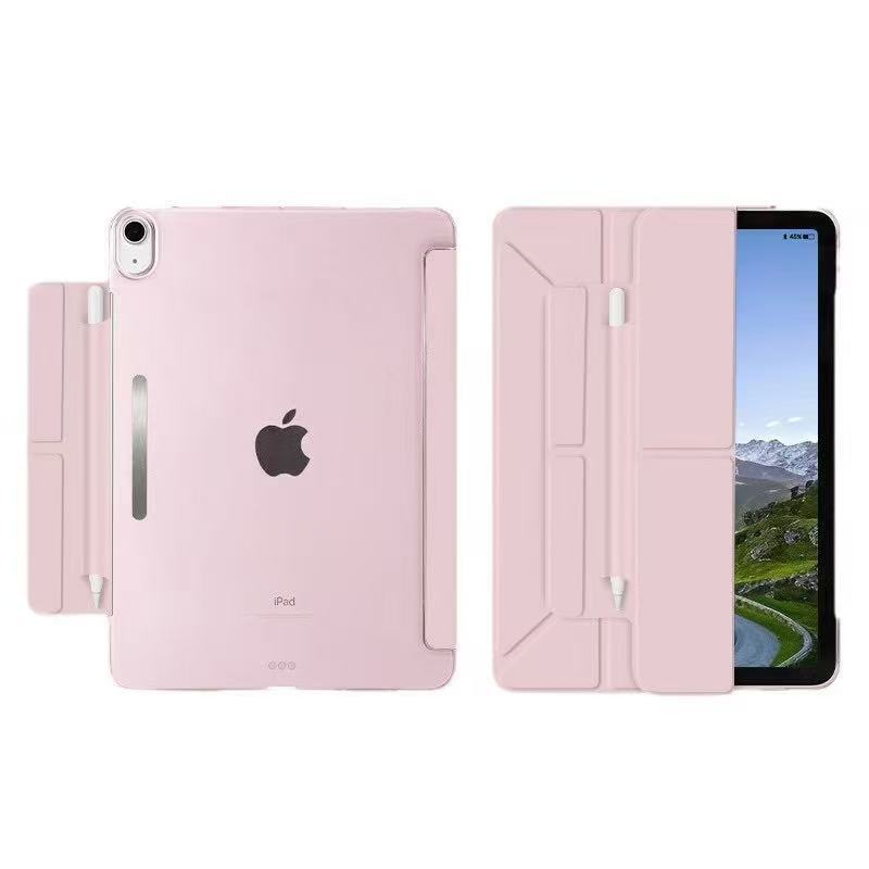 iPad Air456 内蔵ペンケースバックル保護カバー ipad10/11 曲げ防止タブレット Y 折りたたみ保護ケースに適しています。|undefined