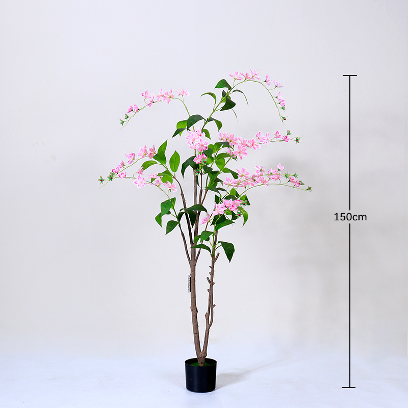 Planta Artificial de Jazmín en Maceta de Plástico para Sala de Estar image 12