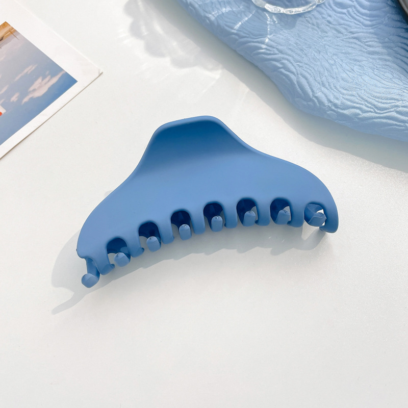 Cabeza pequeño tamaño clip de pelo temperamento tiburón clip tocado Klein Blue Ball Head clip hembra Otoño e Invierno accesorios para el cabello