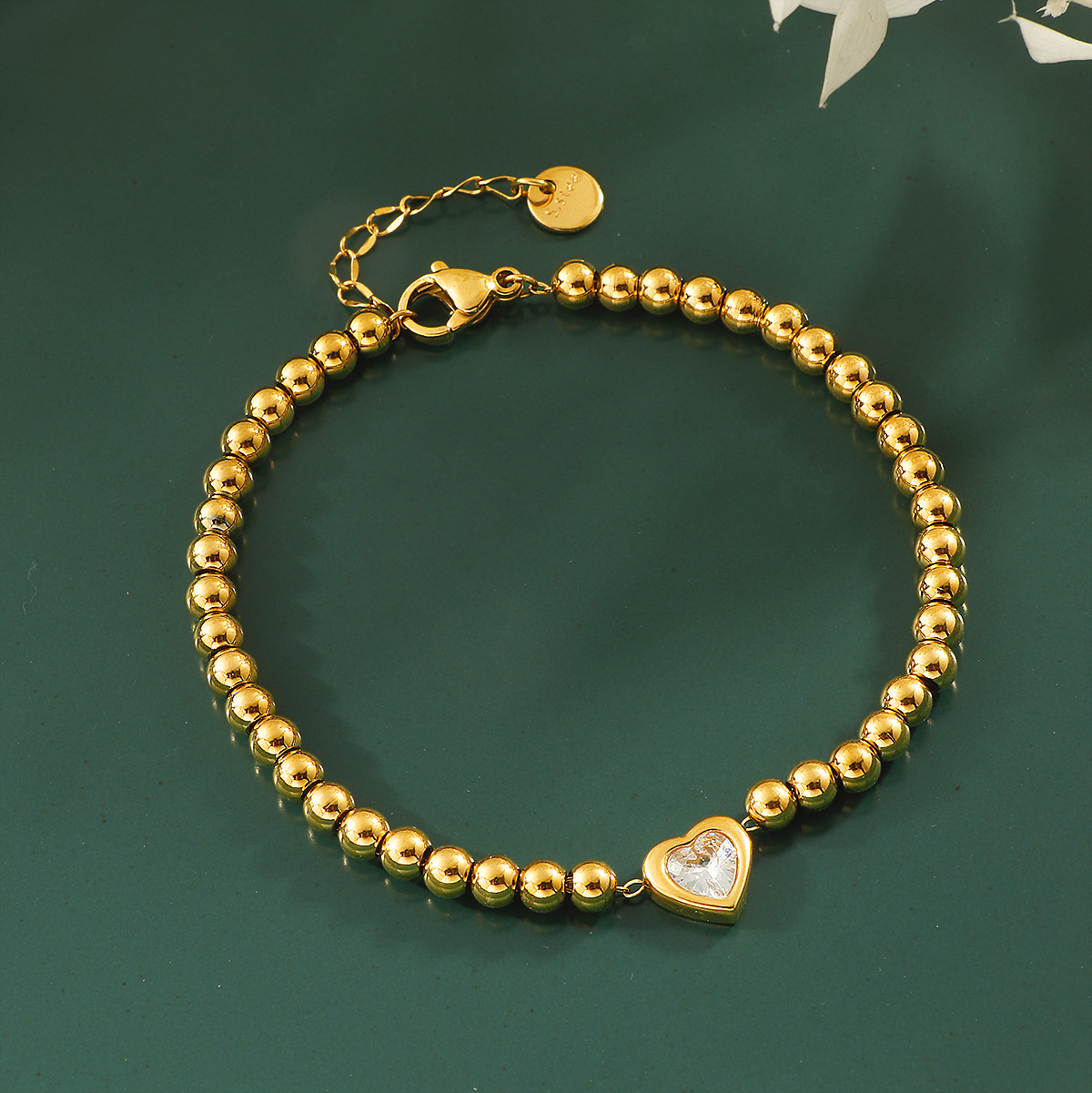 Brand small design bracelet with zircon