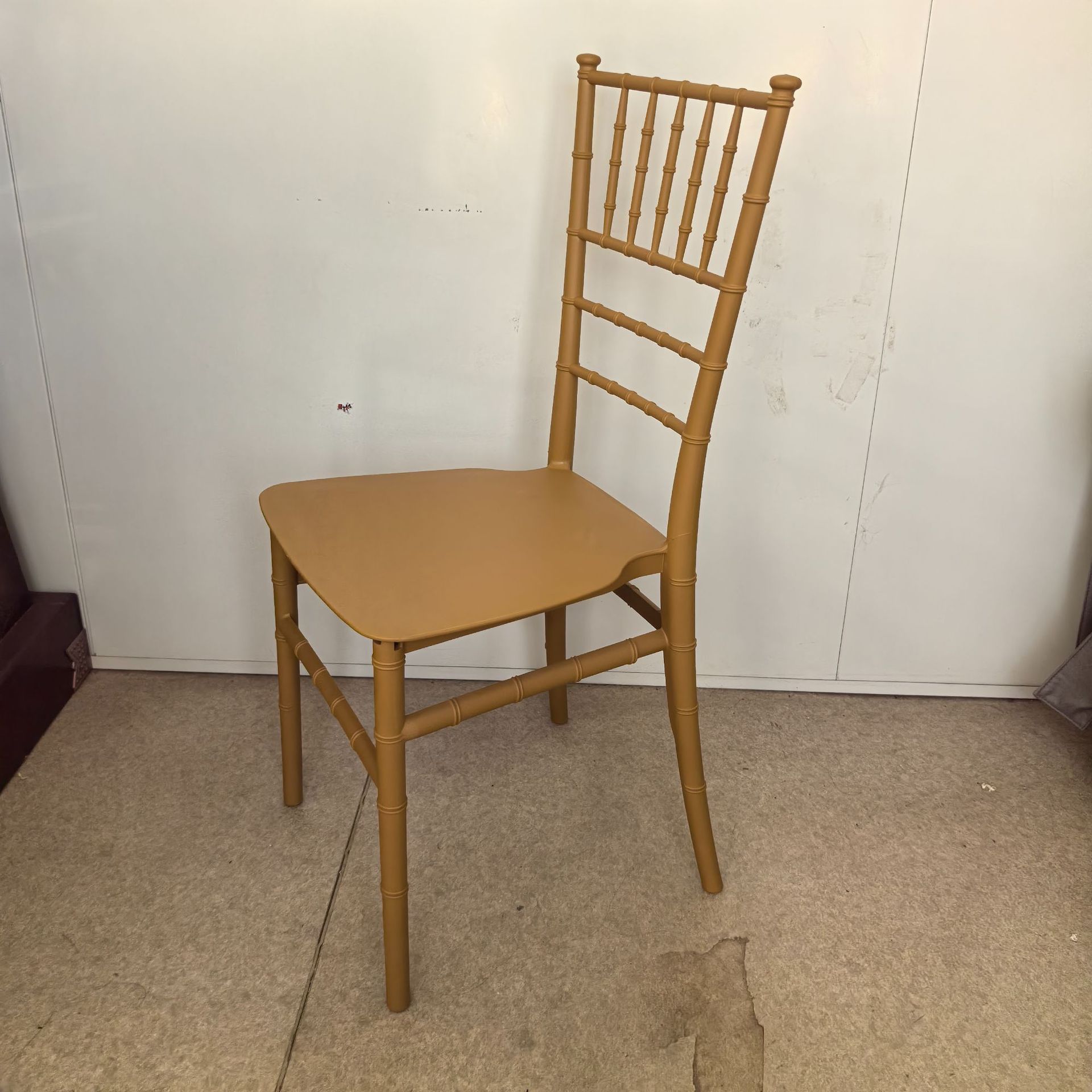 Silla de comedor banquete de boda al aire libre silla de bambú simple silla de comedor de césped al aire libre silla de comedor de boda casual silla de comedor