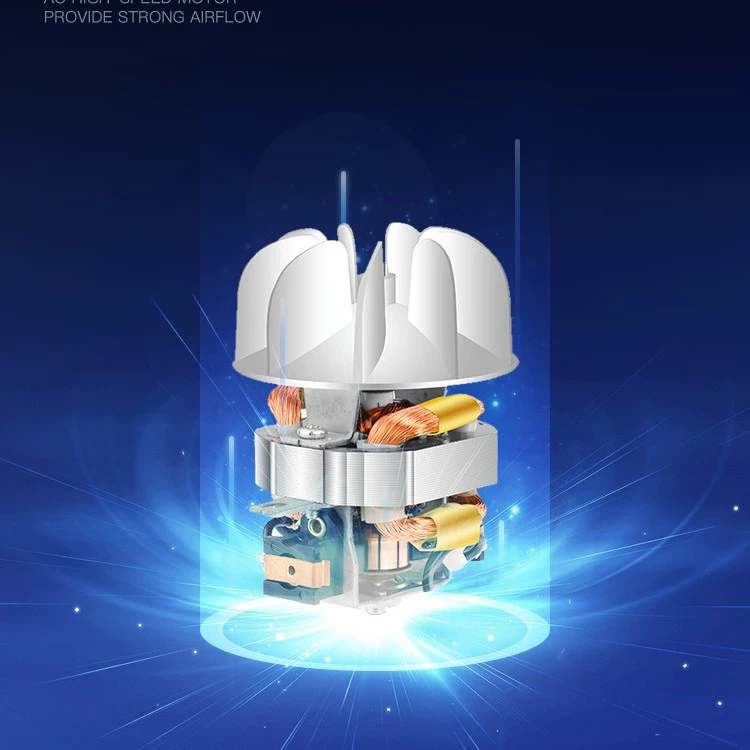 Мотор для фена (DEYIMOTOR) 5417AC, чистая медь, AC высокая мощность