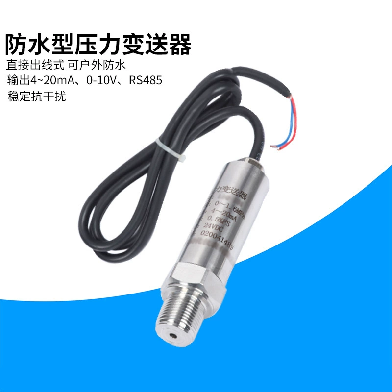 Водонепроницаемый выходного типа преобразователь давления рассеянного кремния высокой точности 4-20мА открытый непромокаемый подходит для подводной установки