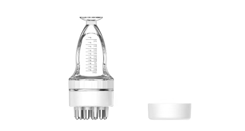 Mino aplicador de medicina del cuero cabelludo cabeza bola masaje medicina dispensador 1mL ridil cuidado del cabello aceite esencial medicina aplicador