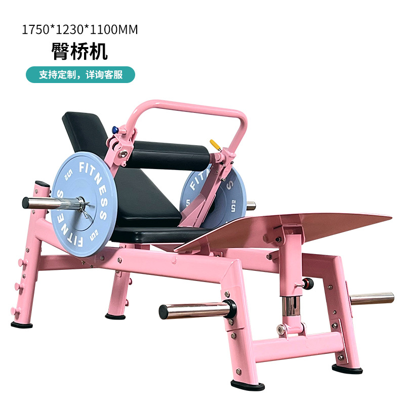 Cadera de las mujeres que forma y equipo de entrenamiento trasero para el gimnasio