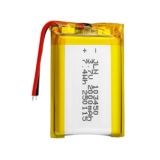 Polymer lithium battery 103450 3.7V 2000mAh large capacity soft package lithium ion rechargeable