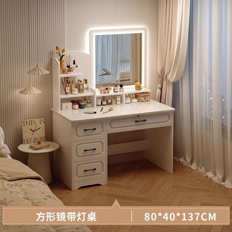 LED 조명거울 [사각거울형] 80cm