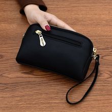 女士2024新款撞色斜挎包百搭手拿包手机零钱包大容量单肩包小挎包