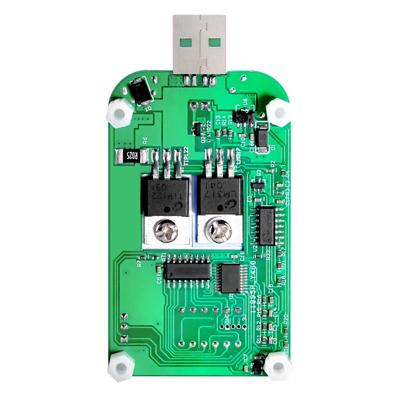 Ruideng LD25 USB электронная нагрузка цифровой дисплей Амперметр напряжения детектор старения батареи регулируемый резистор