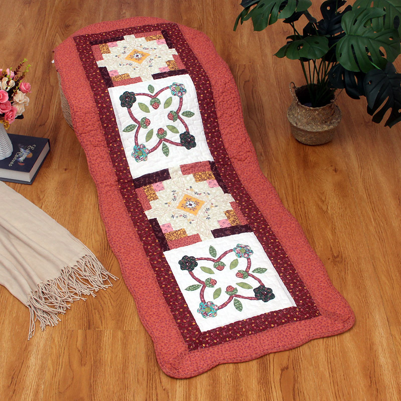 [Small Wholesale] Korean Cotton Bedside Mat, Floor Mat, Door Mat, Fabric Quilted Anti-Slip Patchwork Living Room Mat