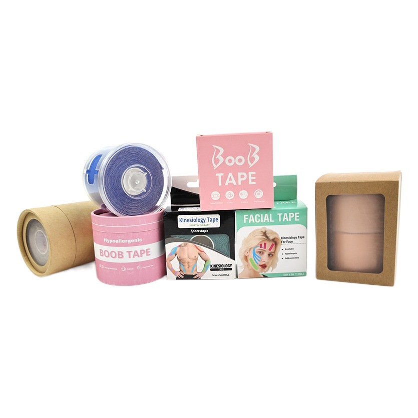 Factory muscle sticker color box packaging cylinder chest sticker box product box packaging box printing