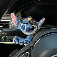 Мультяшный подлинный плюшевый автомобиль Stitch Stitch Star Baby играть автомобильное украшение