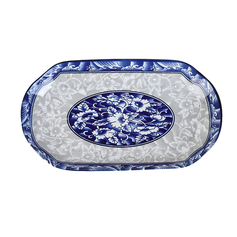 Blue and white ceramic tableware for home use, wholesale