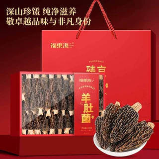 福东海羊肚菌（5-7）120克云南菌菇干货煲汤食材滋补礼盒批发代发