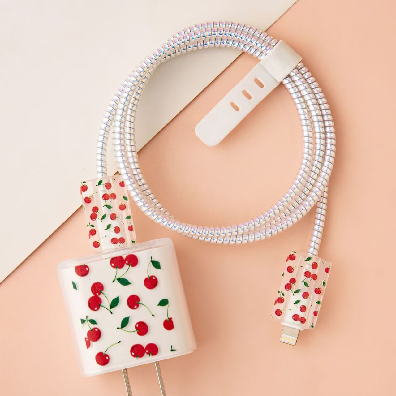 Para Apple 14 línea de datos cubierta protectora iPhone13 cargador cabezal 12promax bobinado estuche para iPad