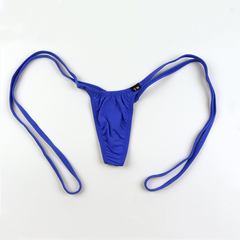 Men's suspenders thong men's sexy suspenders thong men's T-pants solid color long thin belt men's pants pants