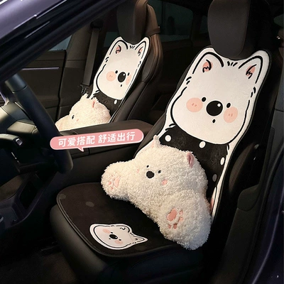 New Cartoon Car Seat Cushion, Winter: Seat cushion, seat cover
