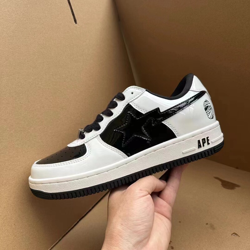 Bapesta Sk8 Dunk Mummy Street Fashion Vibe Low-Top Casual Sneakers for Men and Women Couples