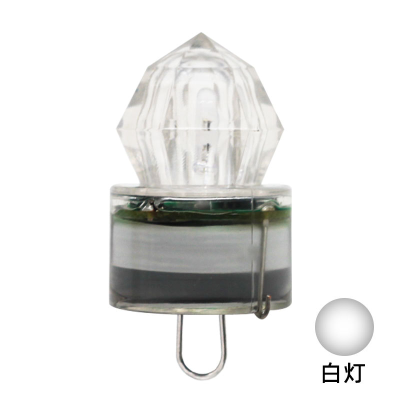 Pesca nocturna de diamantes de mar profundo LED Luz de trampa de peces bajo el agua Luz de recogida de peces rápida Luz de agua Trampa de peces multicolor Luz de recogida de peces