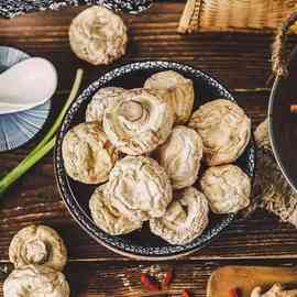 内蒙古特产新货精选口蘑干货双孢菇新鲜煲汤食材白蘑菇干批发价格
