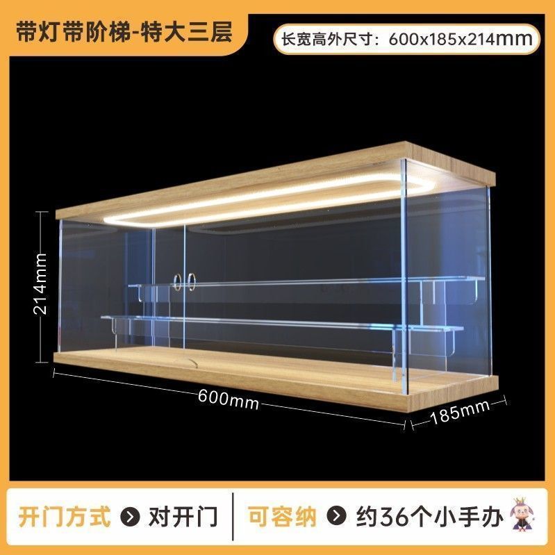 Extra large light strip for stairs