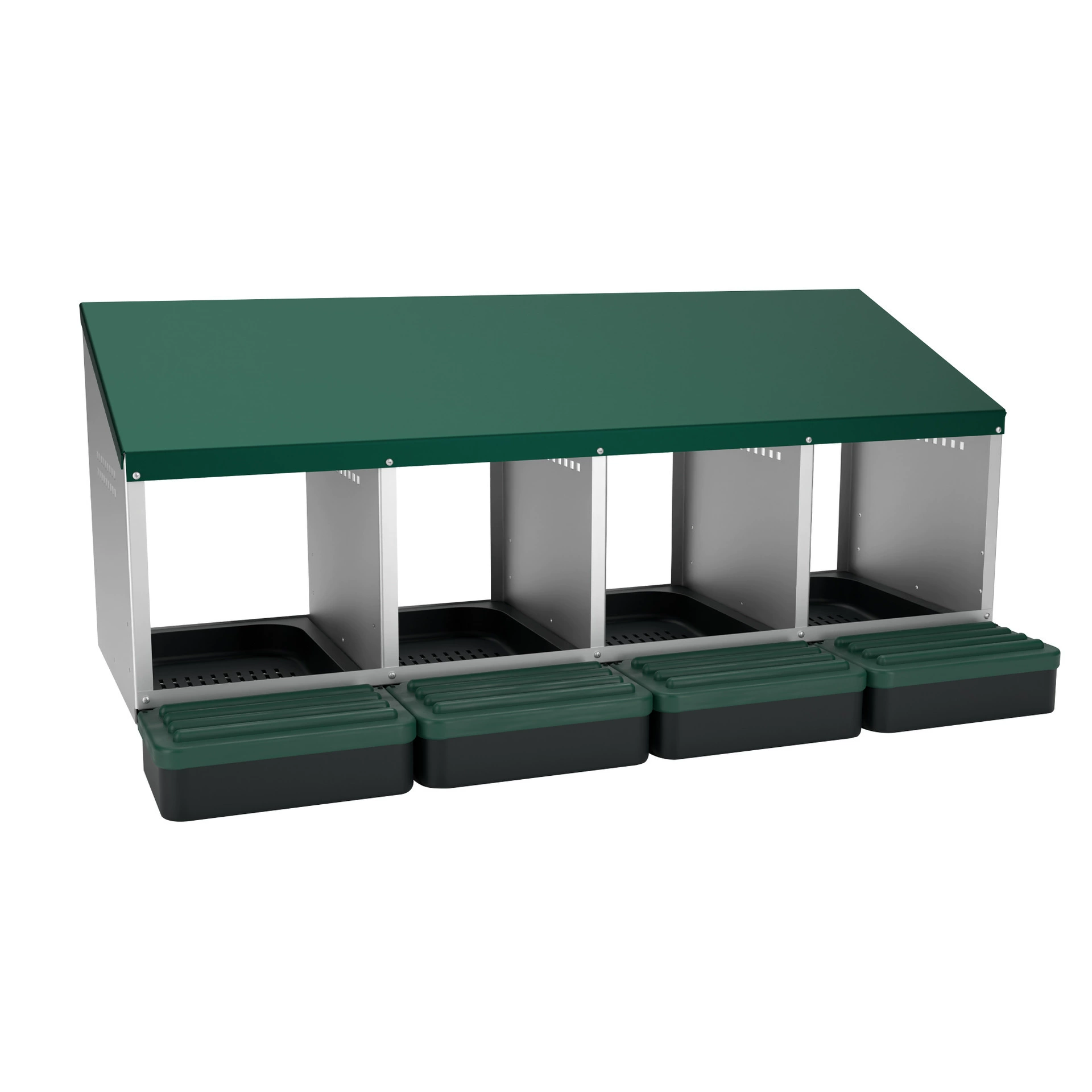 Металлическая коробка для откладывания яиц для кур, 4-дверная, для разведения, в различных вариантах размеров