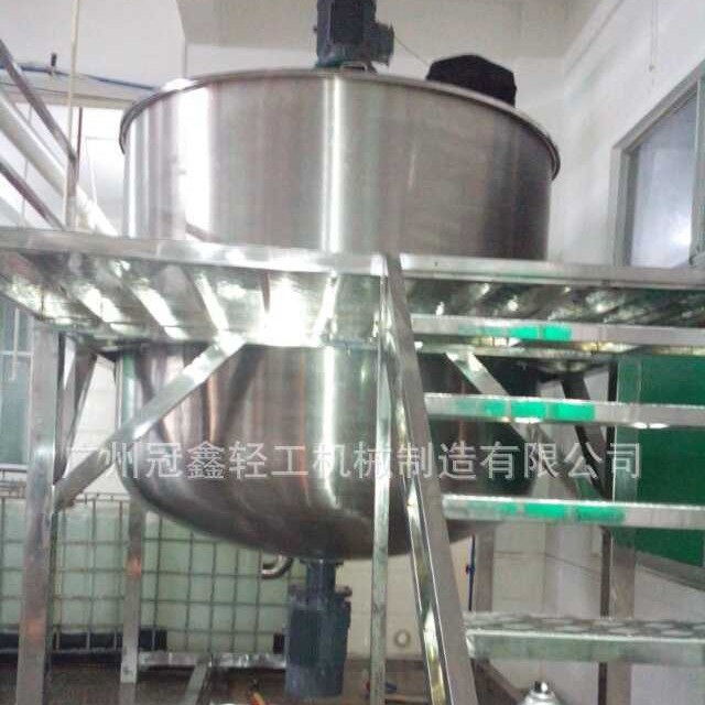 2吨洗洁精搅拌机 洗洁精搅拌罐 洗衣液搅拌罐 洗洁精生产设备