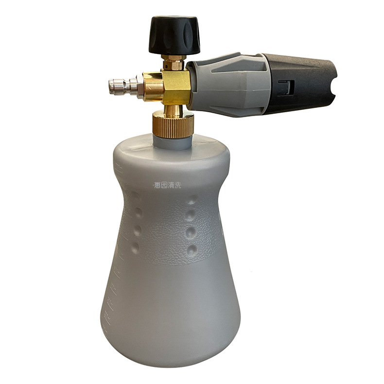 批发家用1L大口径泡沫喷壶 高压洗车泡沫壶 pa壶洗车泡沫枪 水枪
