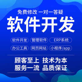 软件定制小程序企业网站APP公众号开发设计源码部署一条龙全包