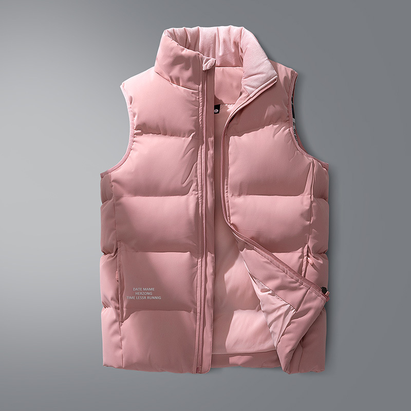 Otoño e Invierno nuevo ligero abajo chaleco joven pareja Corea moda guapo chaleco fábrica al por mayor